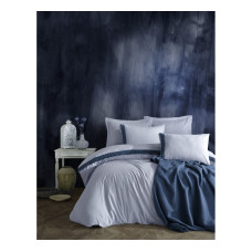 Пике Cotton box Nature Indigo 200x220