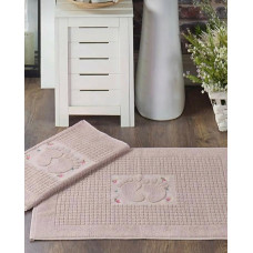 Напольное полотенце Diva Aliya Pudra 50x70