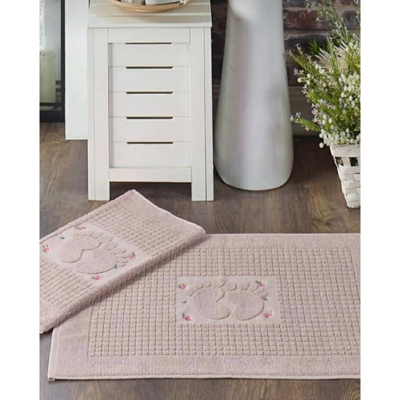 Напольное полотенце Diva Aliya Pudra 50x70