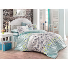 Постельное белье Majoli Mona v2 Yesil 200x220
