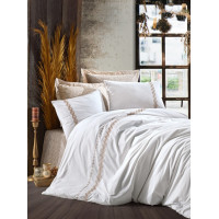 Комплект постельного белья Cotton box Majestic Ines Bej 200x220