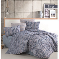 Комплект постельного белья Majoli Navys v1 Blue 200x220