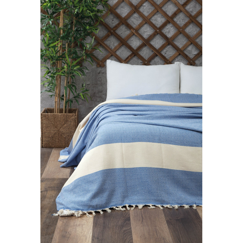 Плед Diva Lise Blue 205*200
