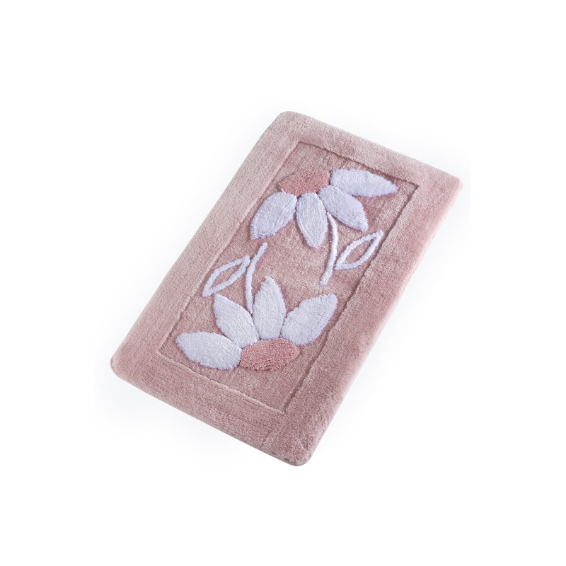 Коврик для ванной Chilai Home Daisy Pink 60*100
