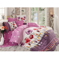 Постельное белье Majoli Amanda v2 Лила 200x220
