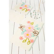 Коврик для ванной Chilai Home Bahce цвета экрю
