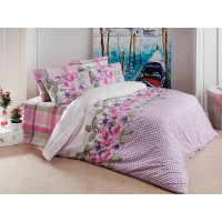 Постельное бельё Majoli Sierra v4 Fusya  200x220