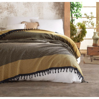 Плед Diva  Lake   Mustard 205*200