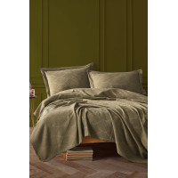 Покрывало Diva Сатин Dark Green 220x240