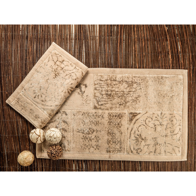 Набор ковриков для ванной комнаты Diva Maxstile Brown 60*100+50*60
