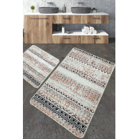 Набор ковриков для ванной комнаты Chilai Home RAQUEL 60*100+50*60
