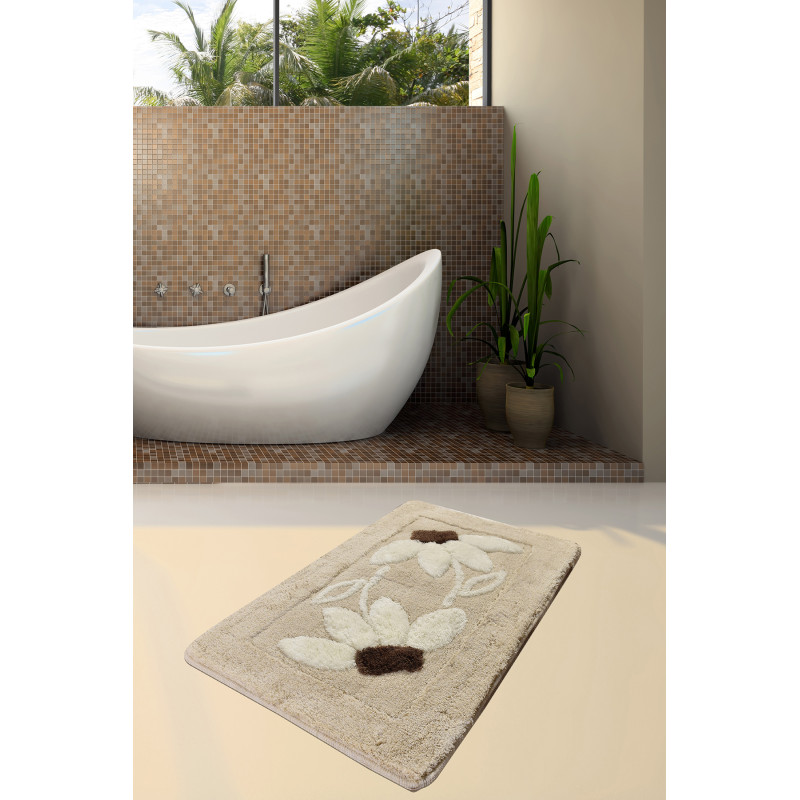 Коврик для ванной Chilai Home Daisy Tas 60x100
