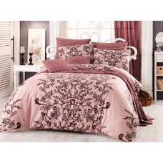 Постельное белье Majoli Royal v1 Кофе 200x220
