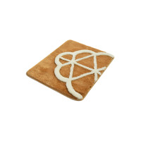 Коврик для ванной Chilai Home Sofya karamel 50*60