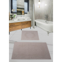 Набор ковриков для ванной комнаты Diva  Sultana Cream 60*100+50*60