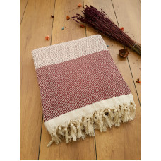 Плед Diva Monika Красный 205*200
