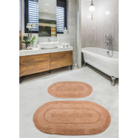 Набор ковриков для ванной комнаты Diva Shine  Pudra 60*100+50*60