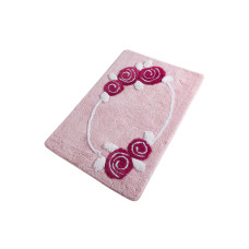 Коврик для ванной Chilai Home Rosalin Фуксия 60*100
