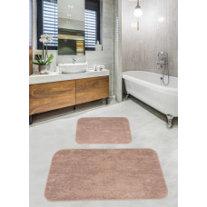 Набор ковриков для ванной комнаты Diva Gold L Brown 60*100+50*60
