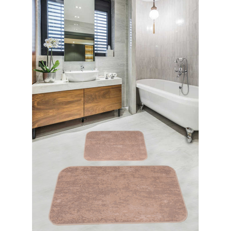 Набор ковриков для ванной комнаты Diva Gold L Brown 60*100+50*60
