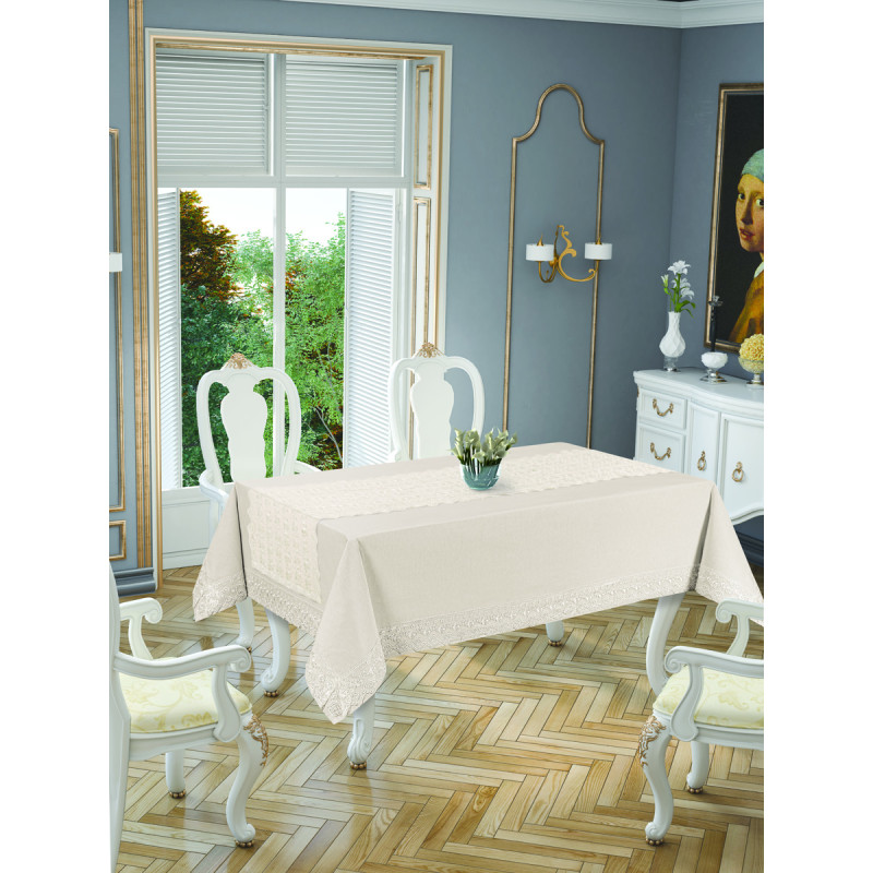 Скатерть Tabe Joie Collection Grey (Скатерть Табе Джои Коллекция Серый)
