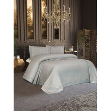 Покрывало Tropik Home Pandora Leaves Turkuaz 1271-9 240x260
