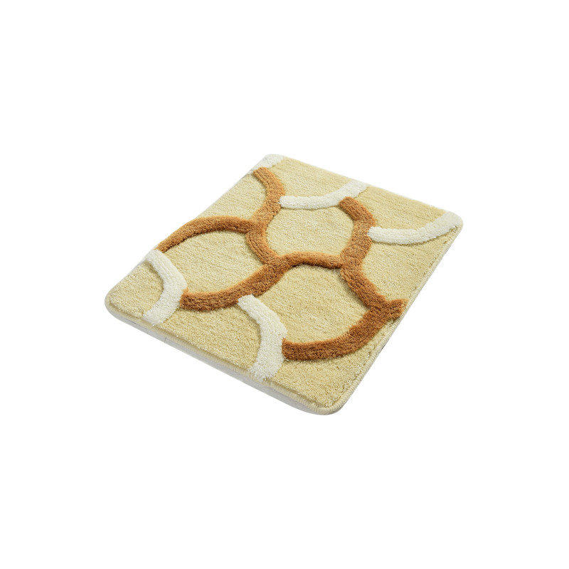 Коврик для ванной Chilai Home Elegant бежевый 50*60
