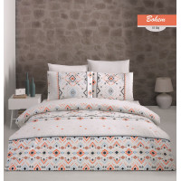 Комплект постельного белья Majoli Bohem Beige 200x220