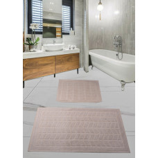 Набор ковриков для ванной комнаты Diva Wave Cream 60*100+50*60