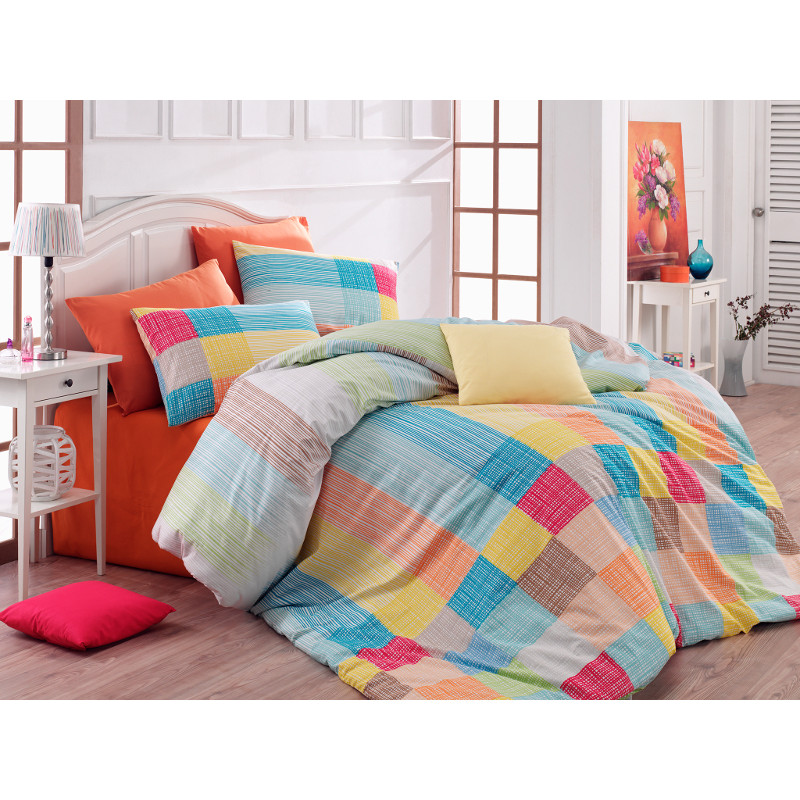 Комплект постельного белья Majoli Karo v3
