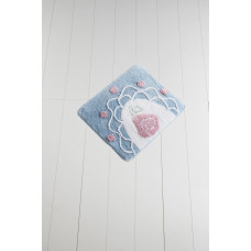 Коврик для ванной Chilai Home Dantel Blue 50*60
