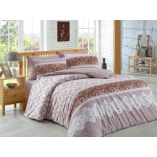 Постельный комплект Majoli Irene Brown
