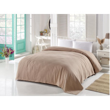 Покрывало Diva Jakar Темно-бежевое 200x240
