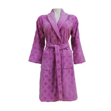 Халат Class Karo Woman, лиловый, размер М
