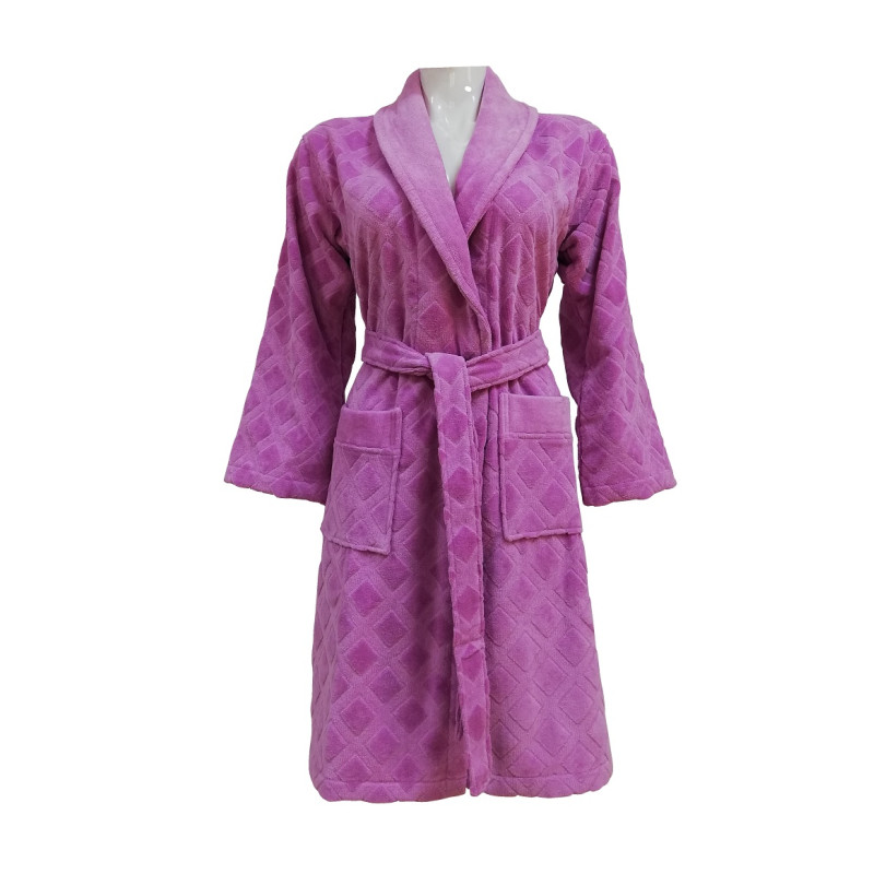 Халат Class Karo Woman, лиловый, размер М
