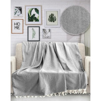 Плед Diva Waves D Grey 170x230