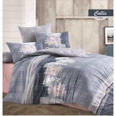 Комплект постельного белья Majoli Callis v1 Blue 200x220