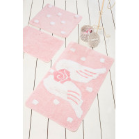 Коврик для ванной Chilai Home Melek Pink