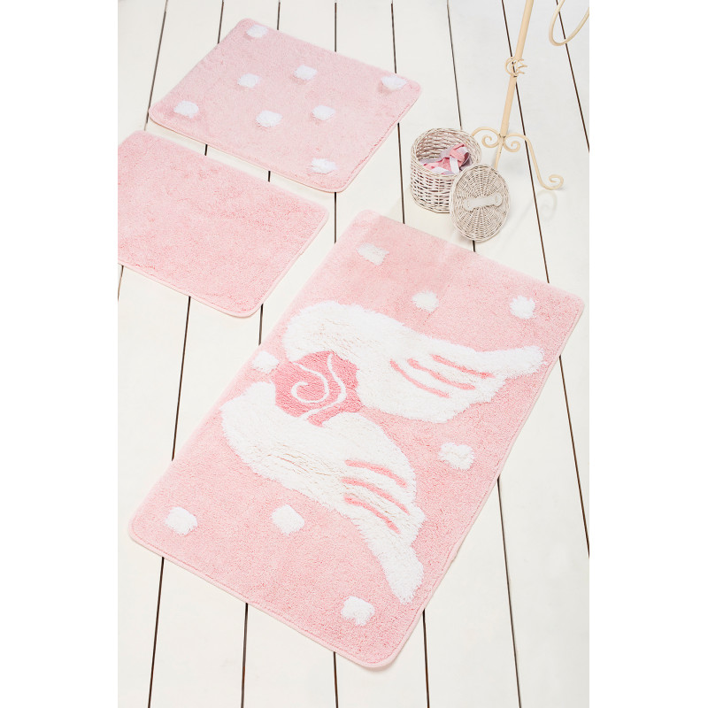 Коврик для ванной Chilai Home Melek Pink