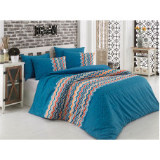 Комплект постельного белья Majoli Essentiel Blue