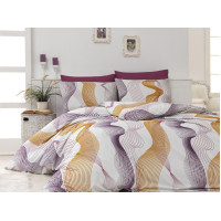 Комплект постельного белья Majoli Zeus Orange 200x220