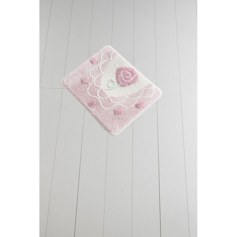 Коврик для ванной Chilai Home Dantel Pink 50*60
