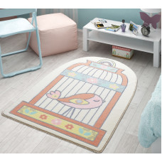 Коврик в детскую комнату Confetti Happy Cage Salmon
