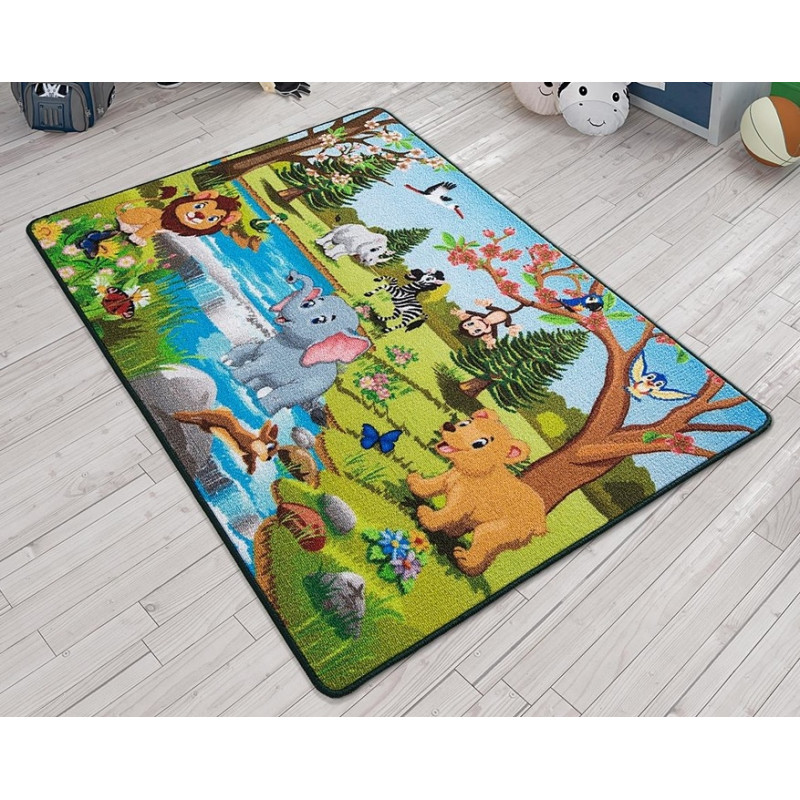 Коврик в детскую комнату Confetti Springtime Yesil 100x150
