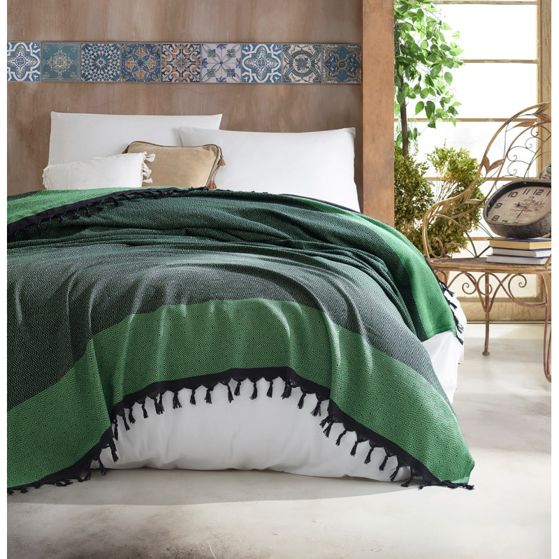 Плед Diva Lake Green 205*200
