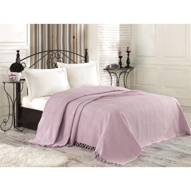 Покрывало Diva Cotton Lilac snow 220x240
