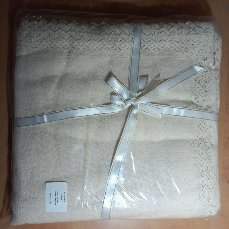 Покривало Diva Sofiya Vanilya 240x260