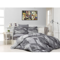 Комплект постельного белья Majoli Mosaic Gri
