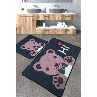 Набор ковриков для ванной комнаты Chilai Home BERA 60*100+50*60
