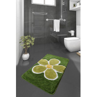 Коврик для ванной Chilai Home Flower Yesil 60x100
